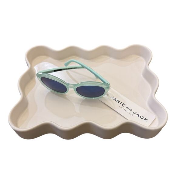 Janie and Jack Cat-Eye Mint Frame Tinted Sunglasses 0-2Y - Picture 1 of 4
